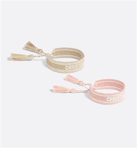 bracciali dior tessuto